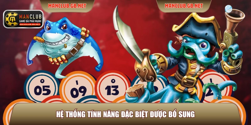 Hệ thống tính năng đặc biệt được bổ sung
